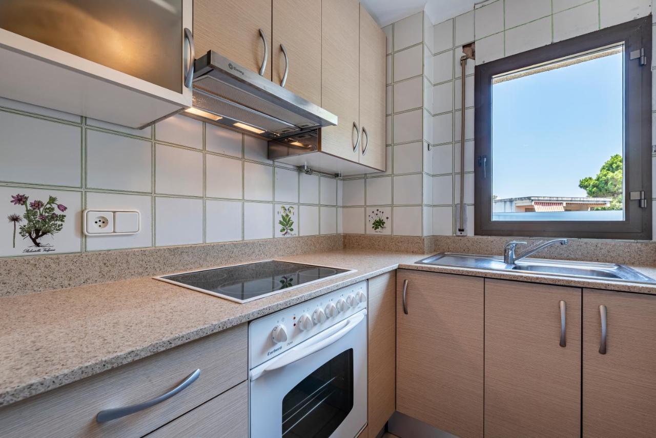 Ático en primera línea con vistas, piscina y parking Cambrils Esterno foto