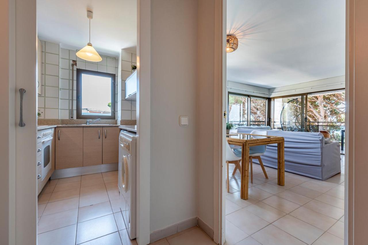 Ático en primera línea con vistas, piscina y parking Cambrils Esterno foto