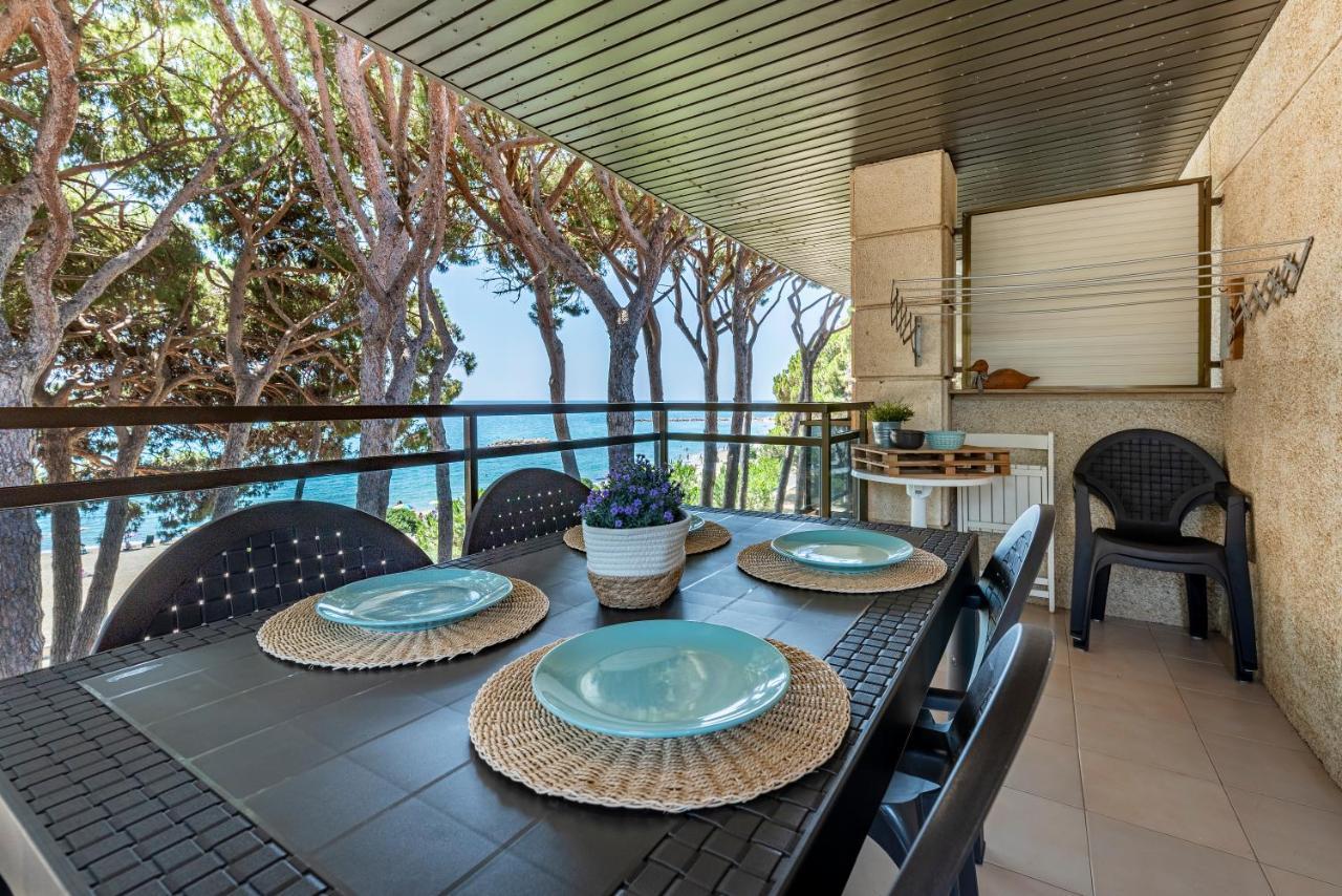 Ático en primera línea con vistas, piscina y parking Cambrils Esterno foto